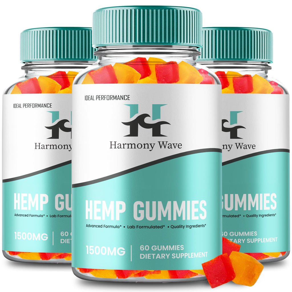 Hemp Gummies Maximum Strength All Natural 3 Pack C360