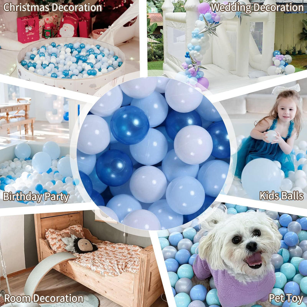 100 Balls Plastic Ball Pit Balls E988107