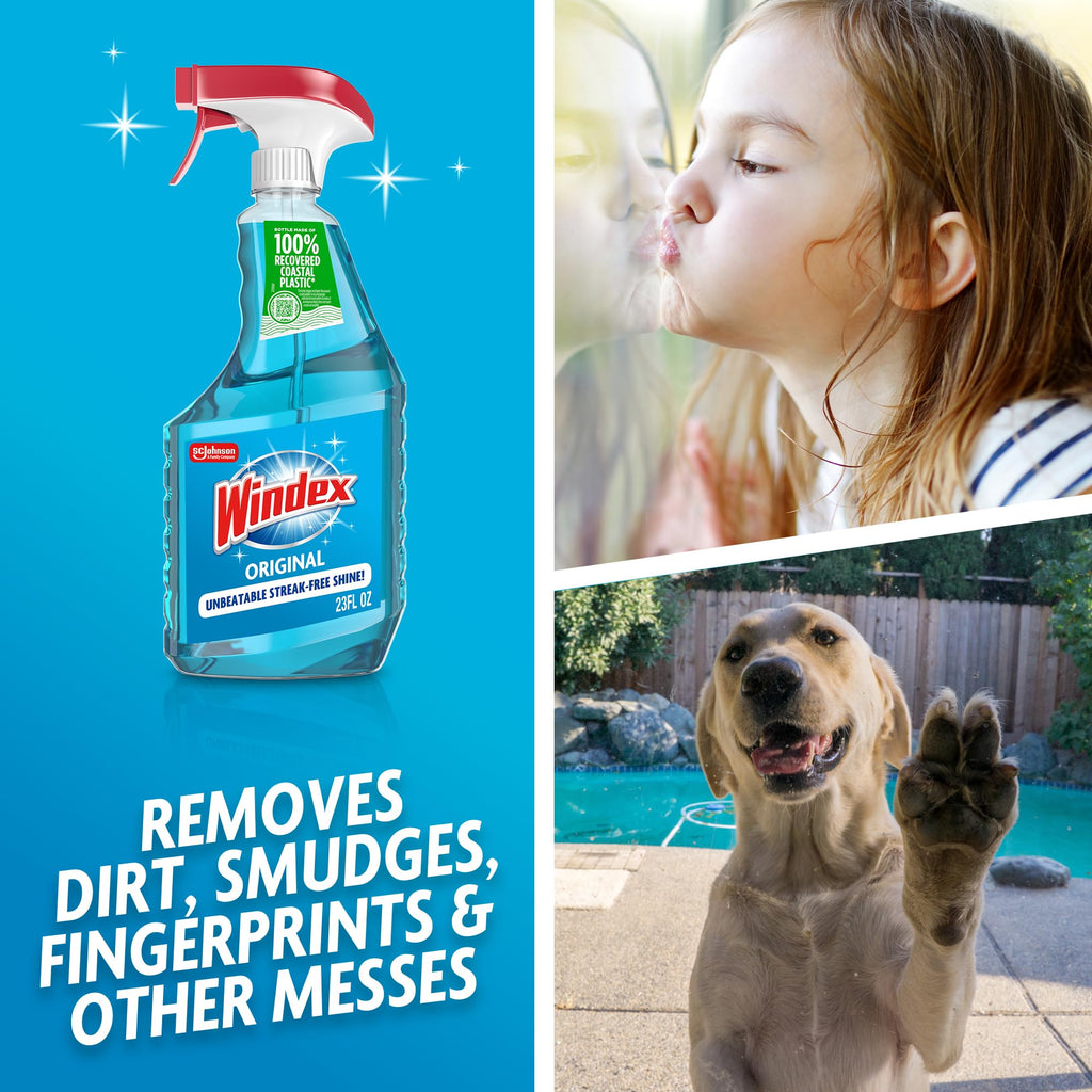 Glass & Window Cleaner Spray Bottle 23 oz M702