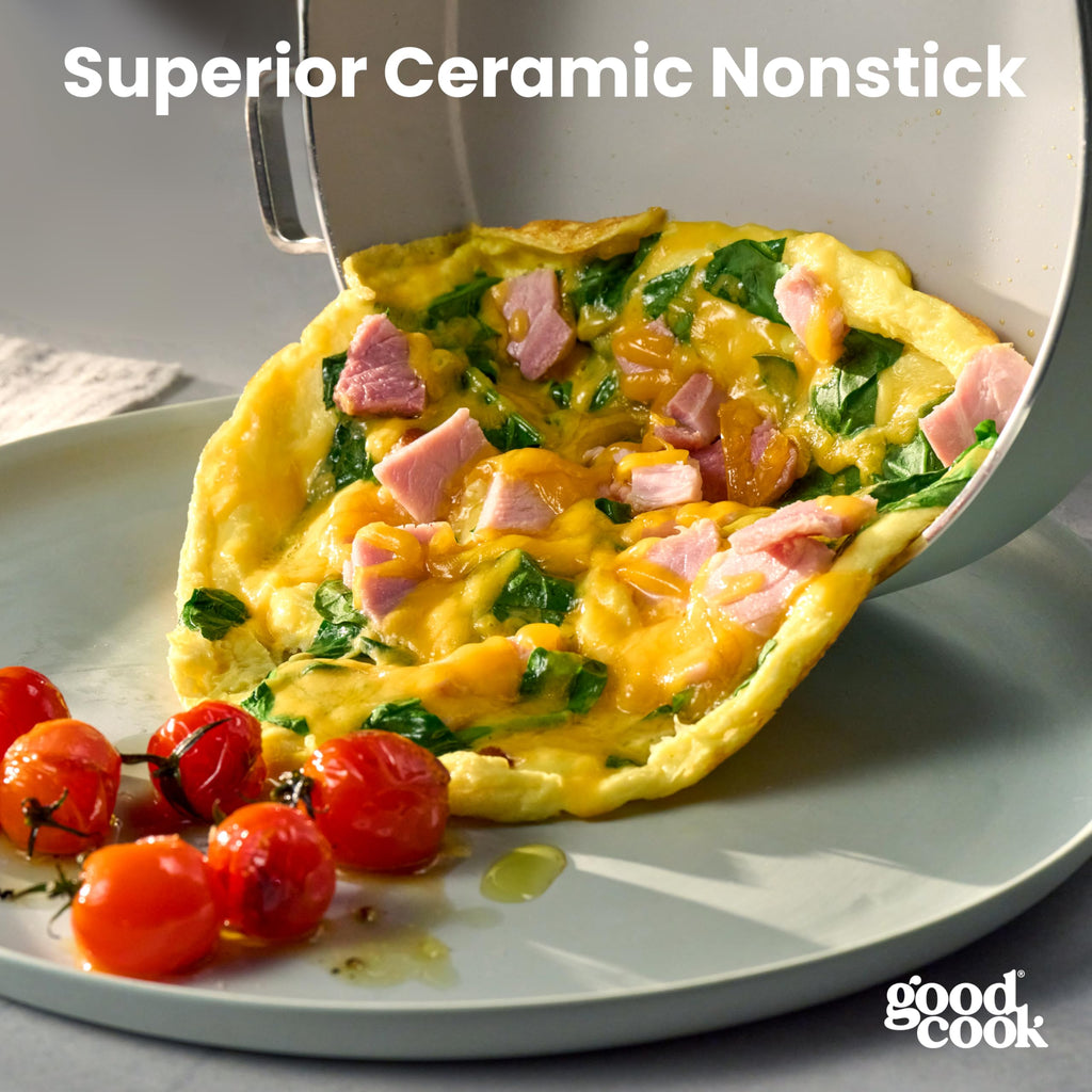 7 Piece Ceramic Nonstick Cookware Set D566365