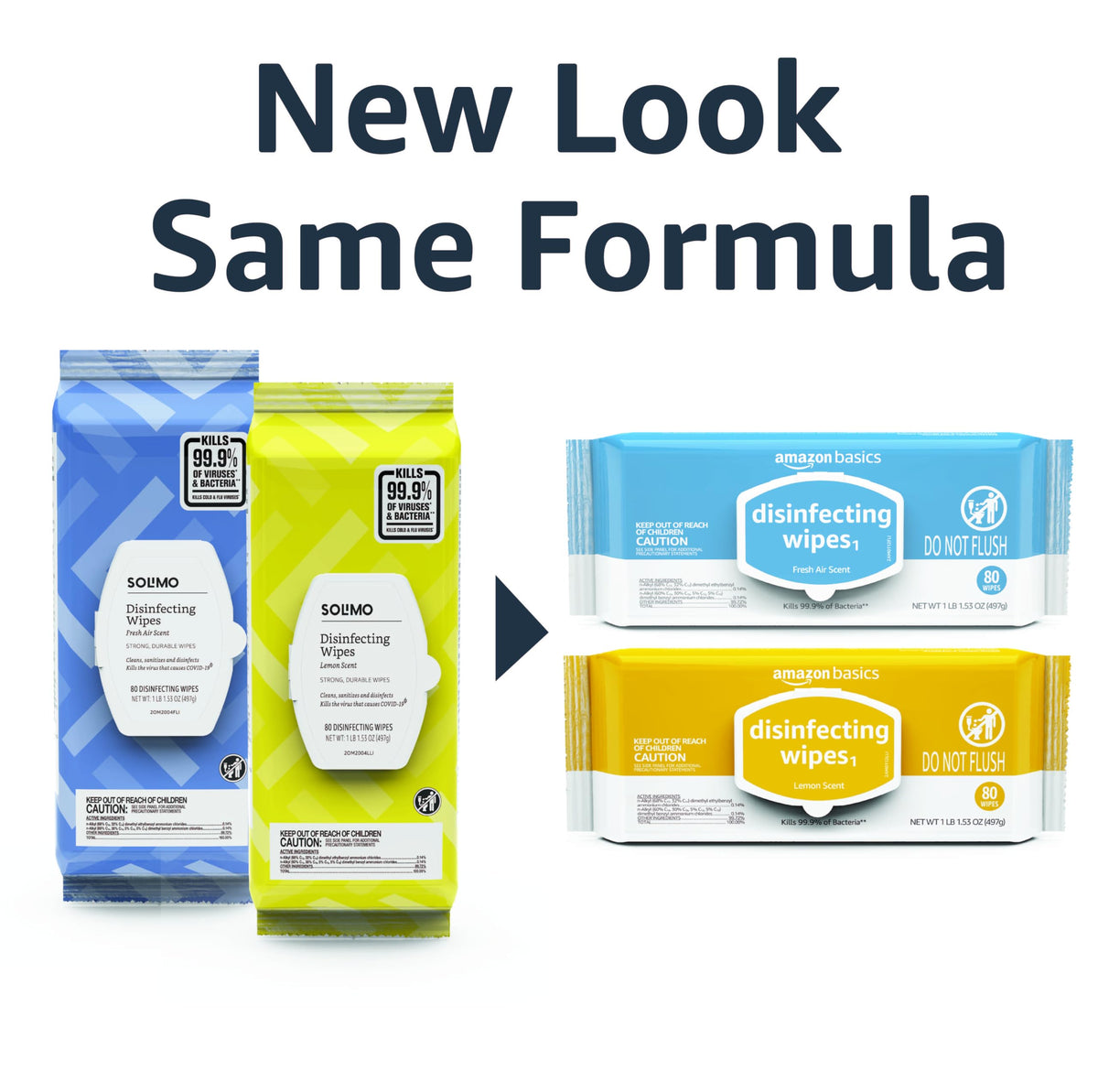 Lemon & Fresh Air Scent Multi-Surface Disinfecting Wipes 320 Count U499719