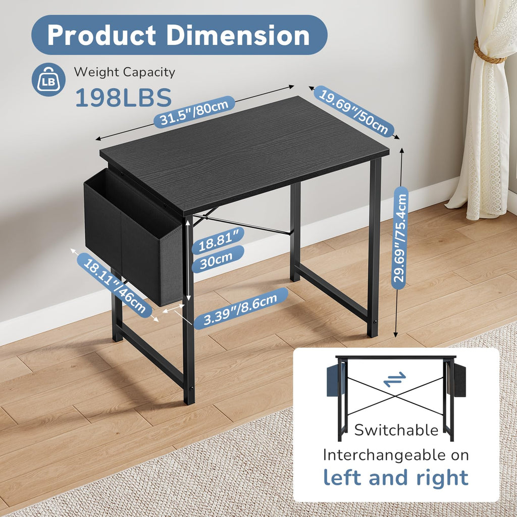 31" Small Computer Desk V125