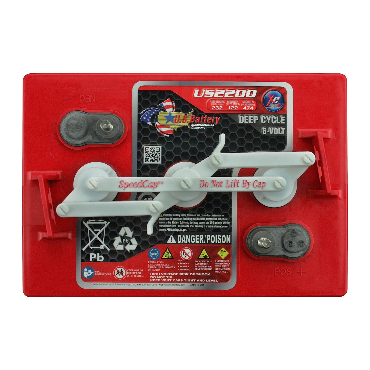 6V GC2 Golf Cart Batteries 6-Pack U79126