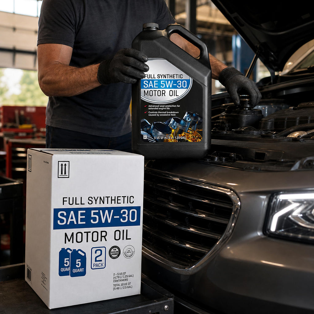 Full Synthetic Motor Oil 5W-30 5 Quart 2 Pack J965