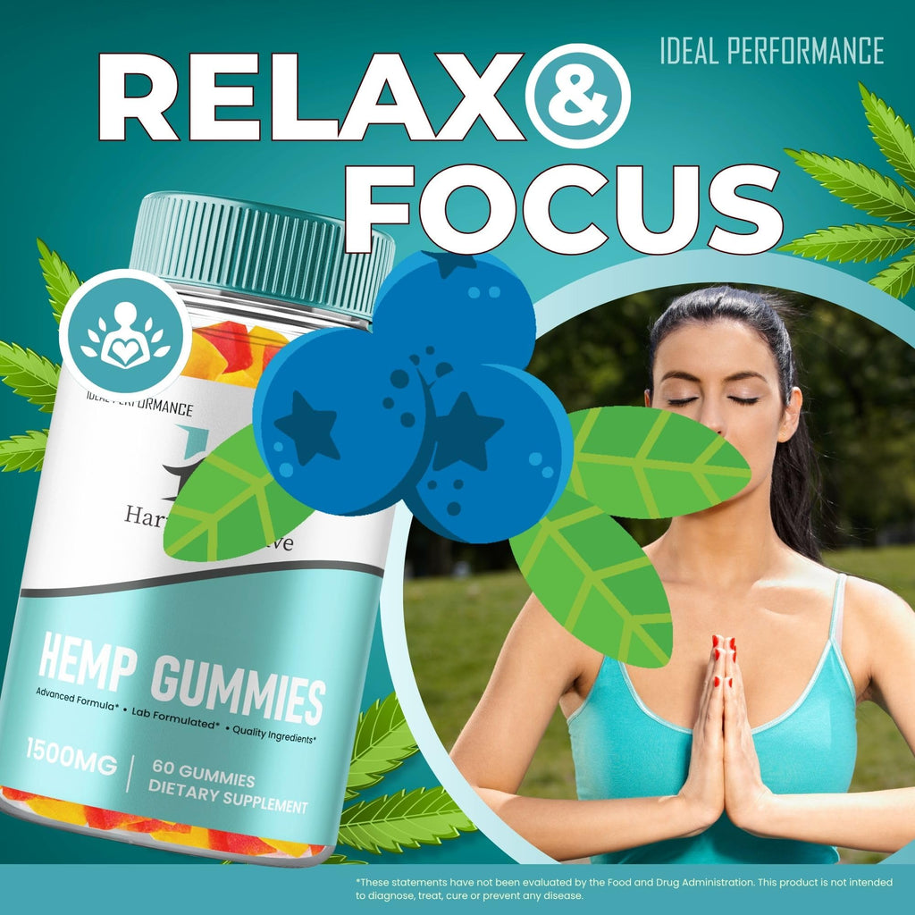 Hemp Gummies Maximum Strength All Natural 3 Pack C360