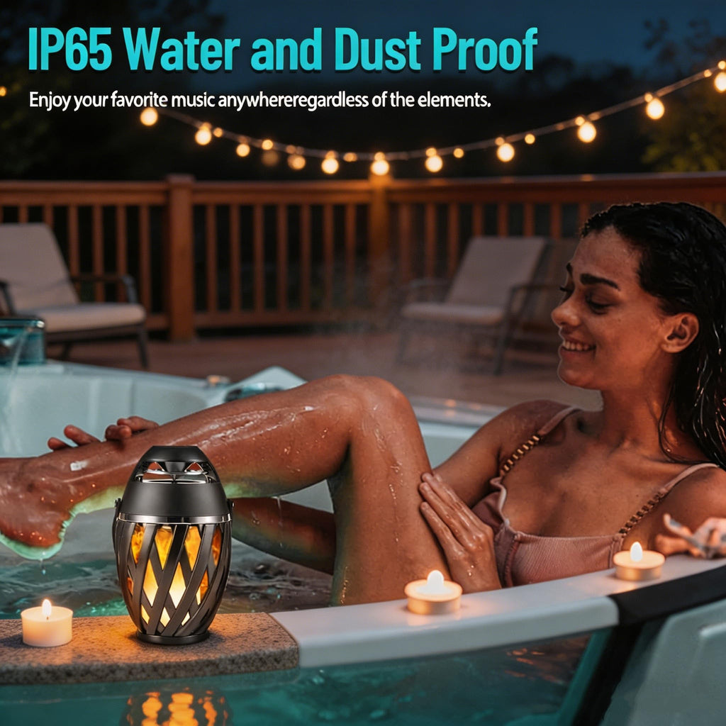 2 Pack Waterproof Wireless Bluetooth Outdoor Speakers X294