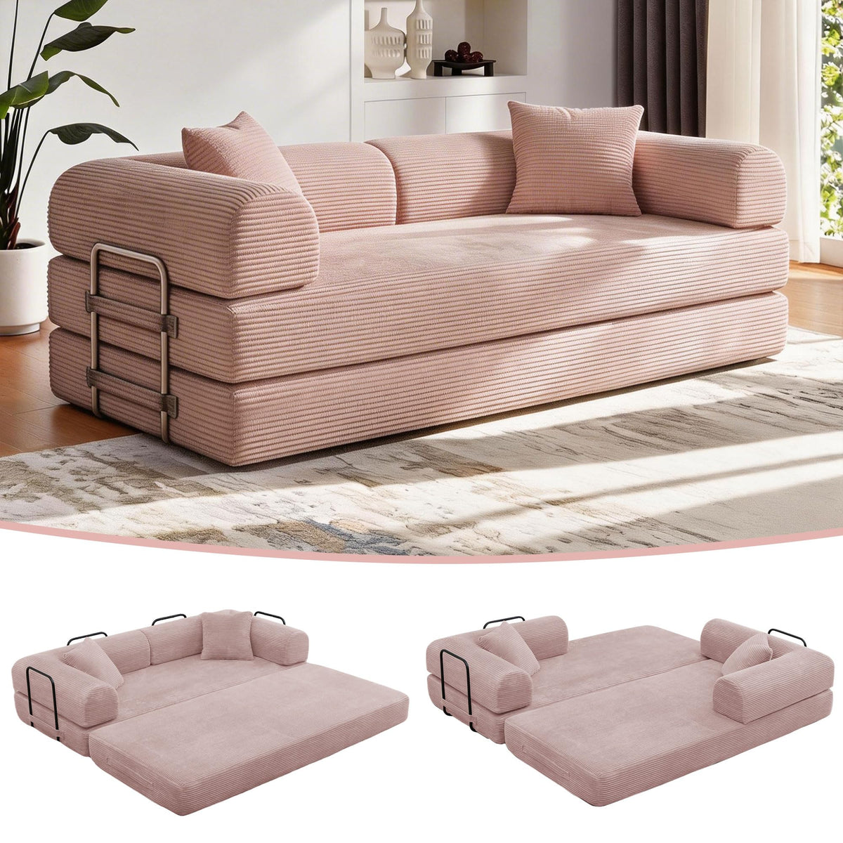 78 inch Sofa Bed Sleeper Couch T636