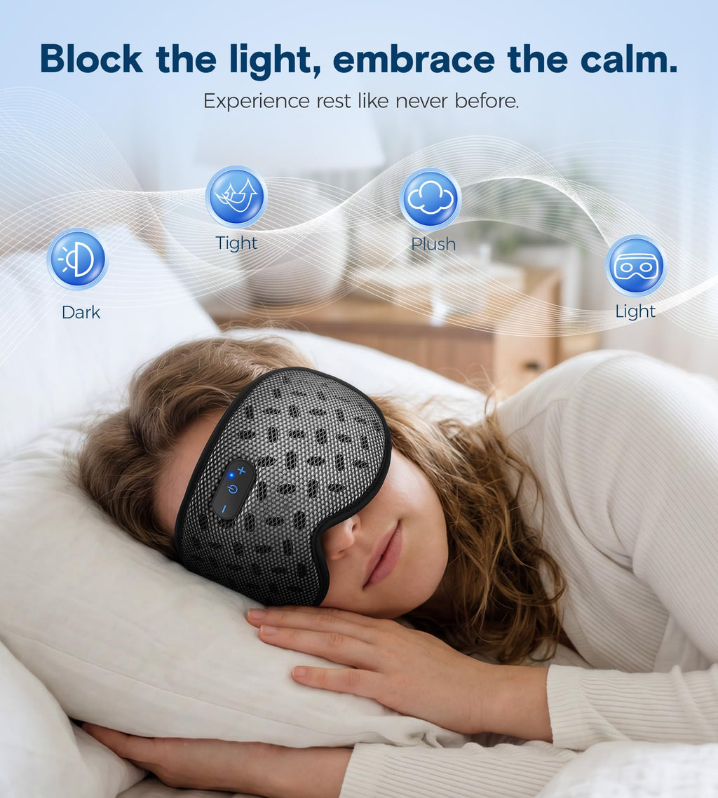 Bluetooth Cooling Weighted Sleep Mask A84291