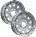 15 Inch 5 Lug Silver Trailer Wheel Y791