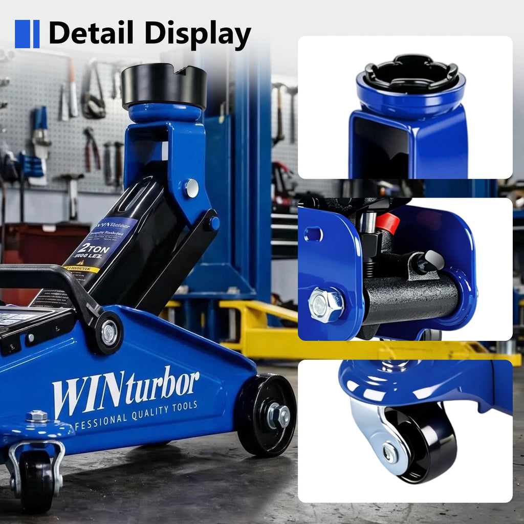 2 Ton Low Profile Hydraulic Floor Jack C970819