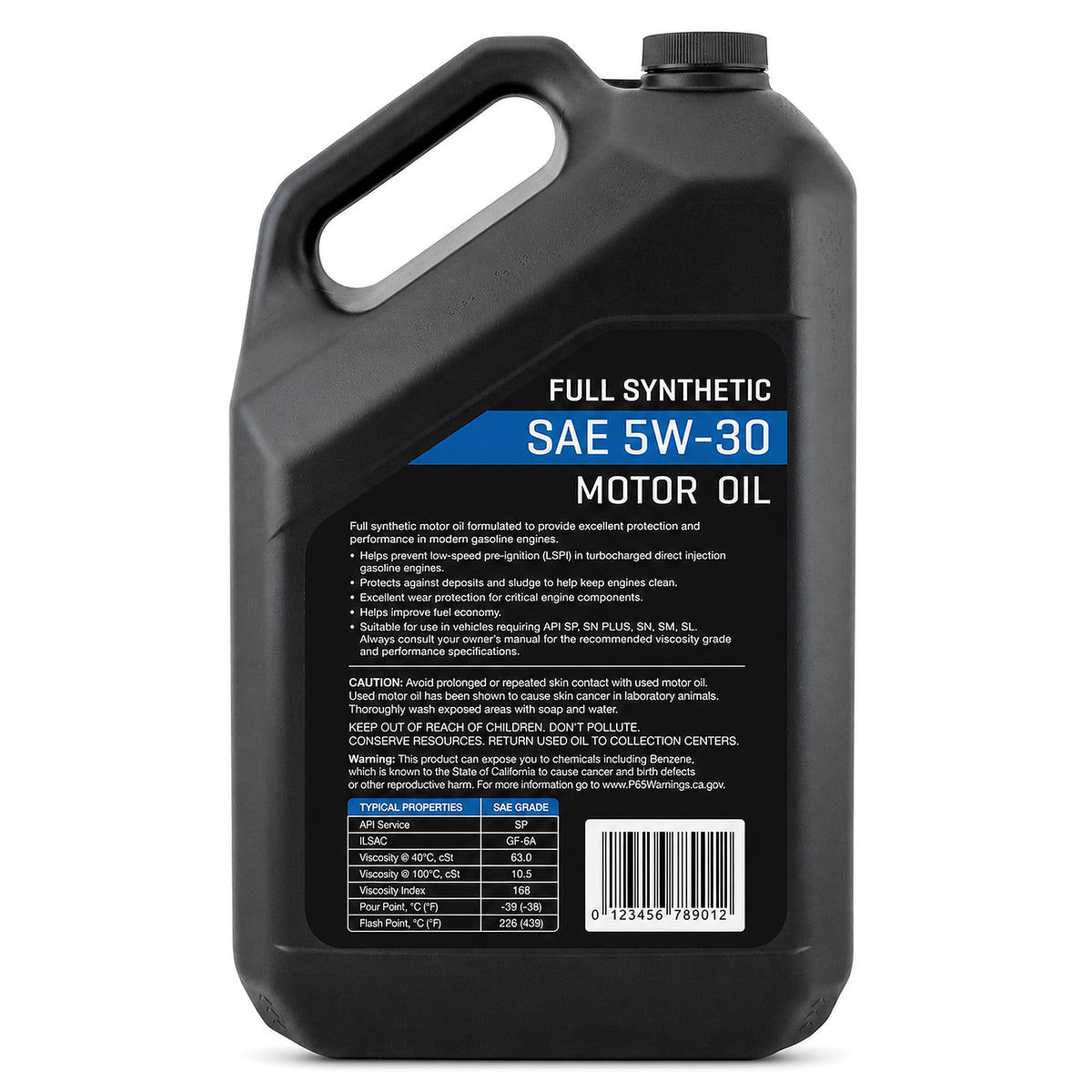 Full Synthetic Motor Oil 5W-30 5 Quart 2 Pack J965