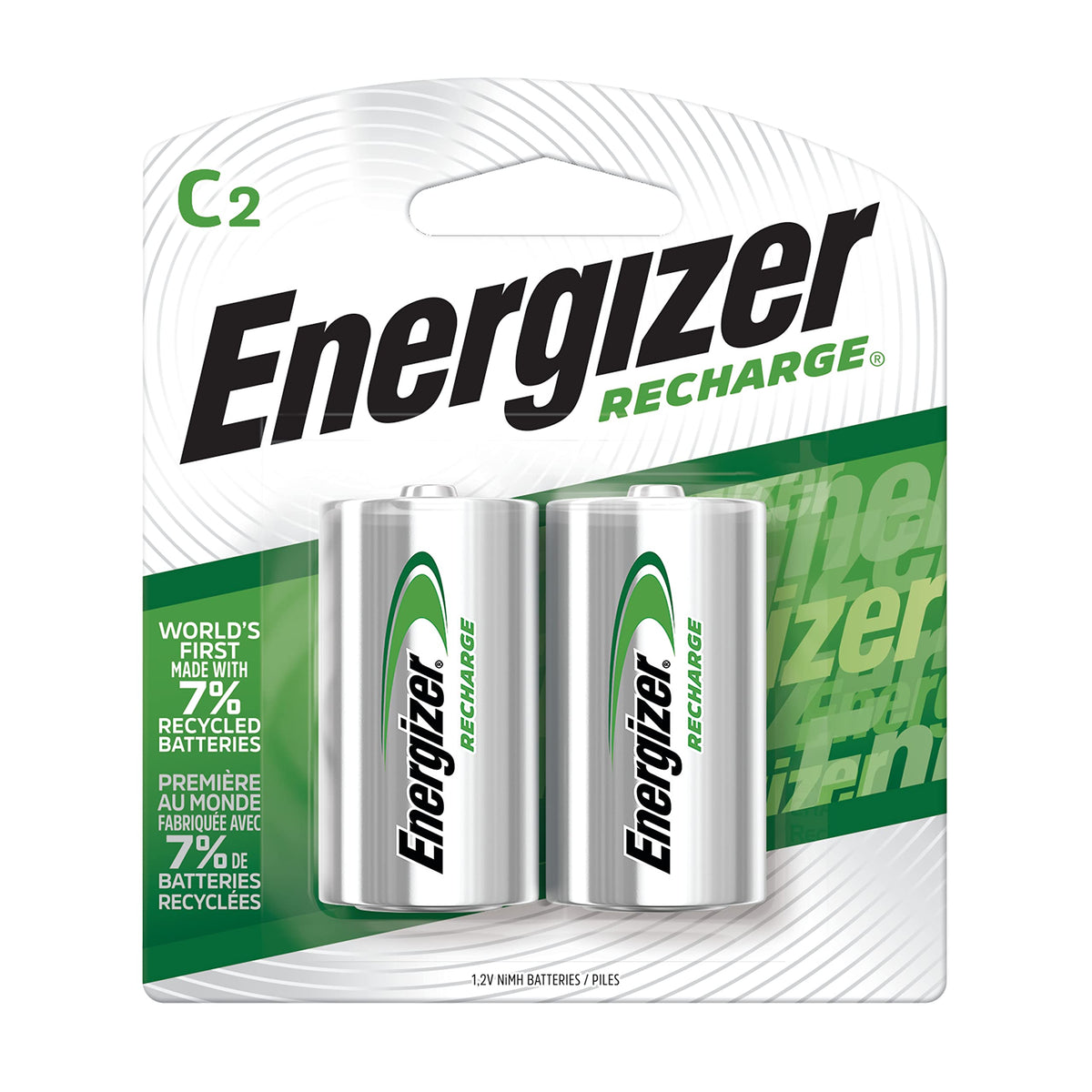 Rechargeable C and D Batteries 4 Count Z64748