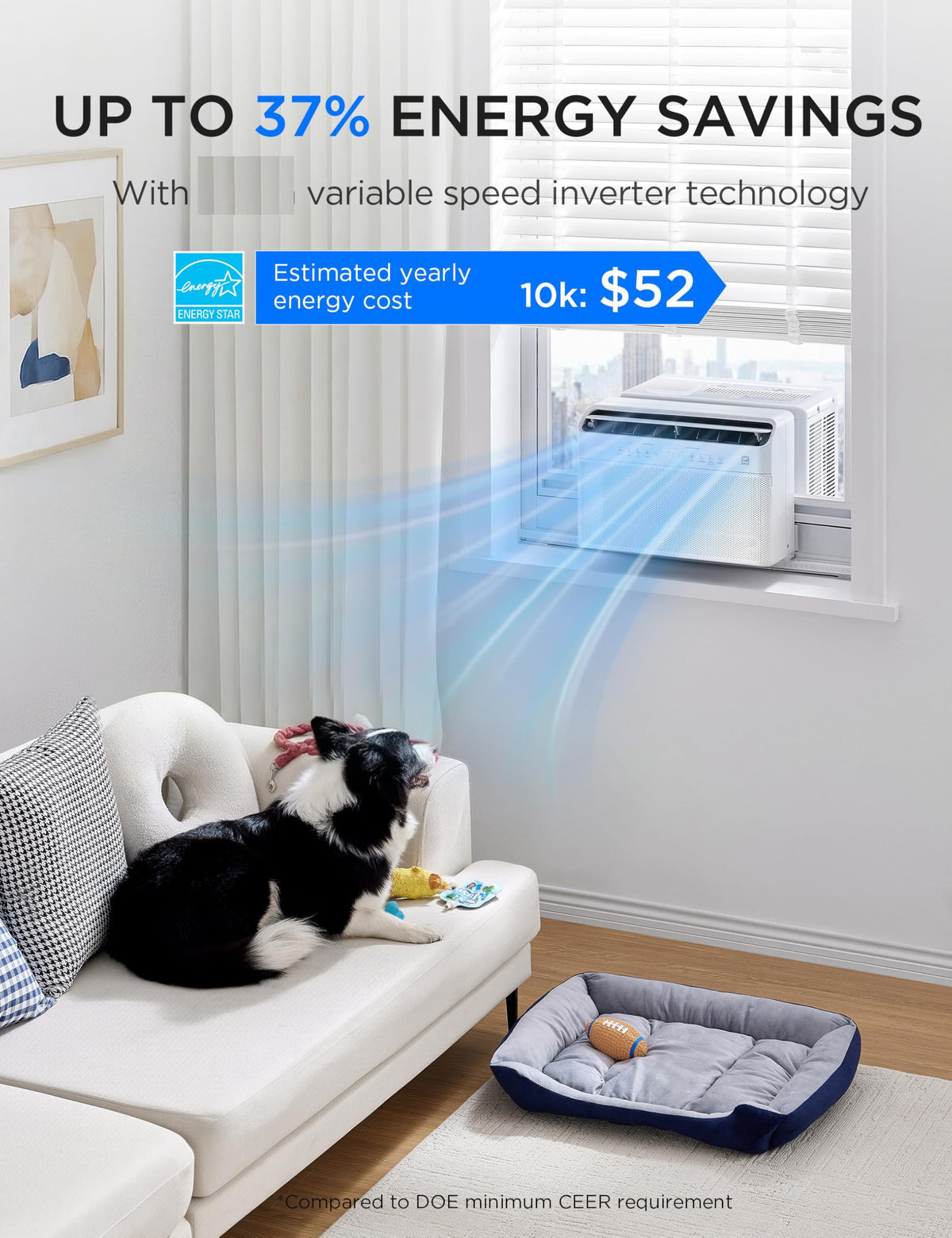U-Shaped Window Air Conditioner L8148