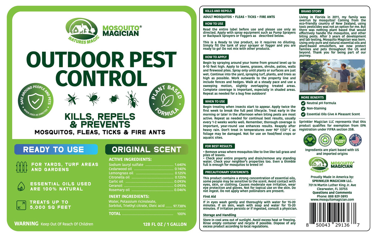 Ready-to-Use Mosquito Yard Spray 1 Gal A3934