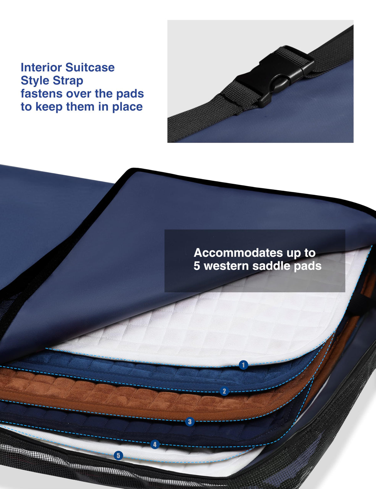 Saddle Pad Carrier D4682