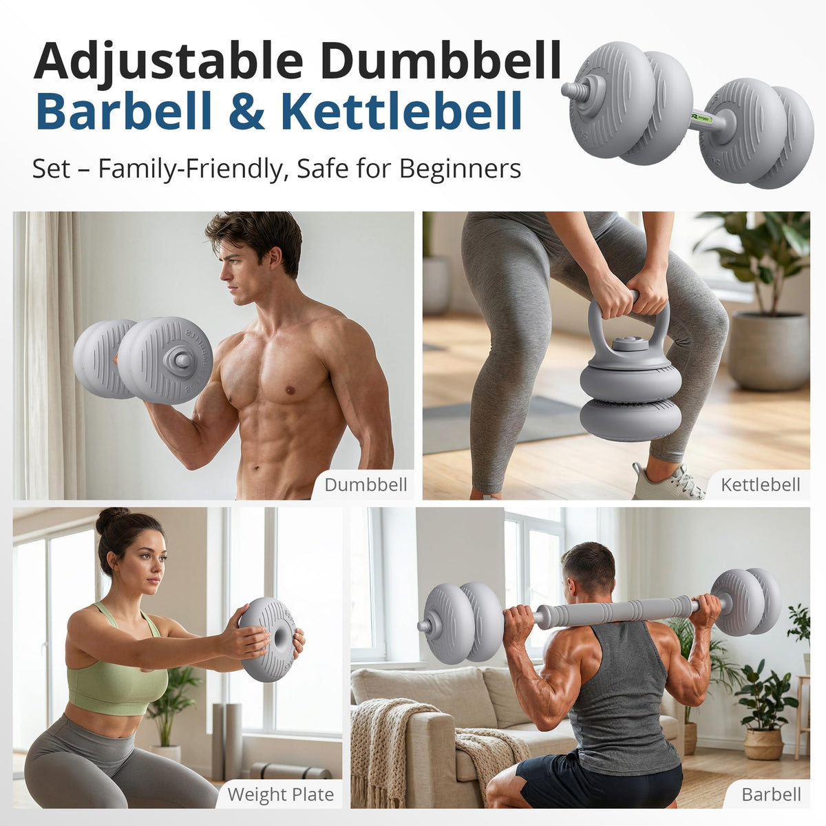 Adjustable Dumbbell Set with Connector G12537