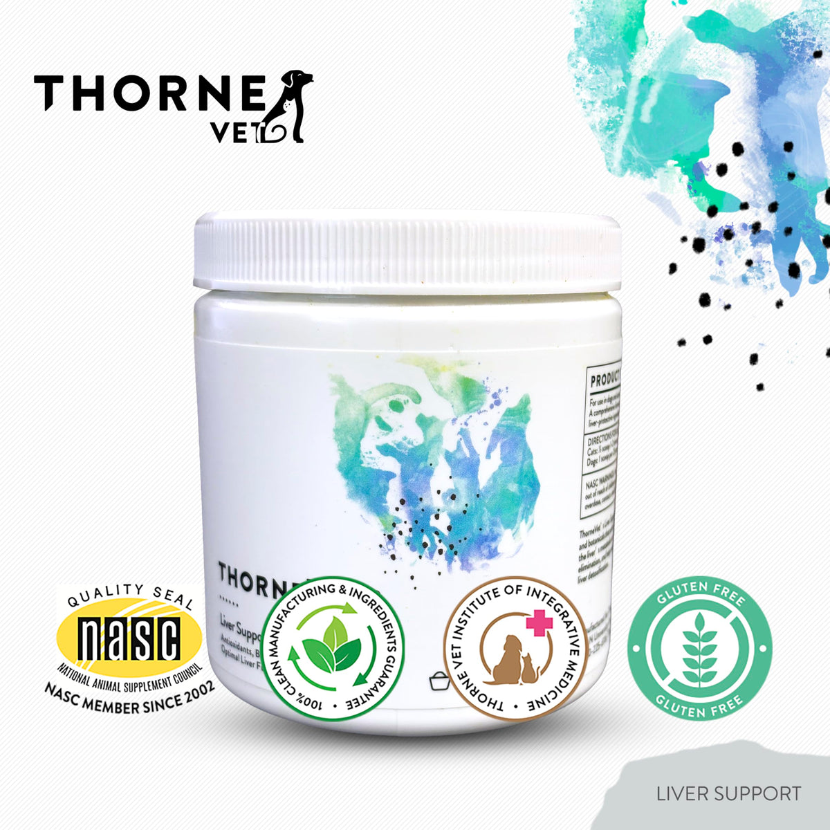Liver Support Powder for Dogs & Cats K70211
