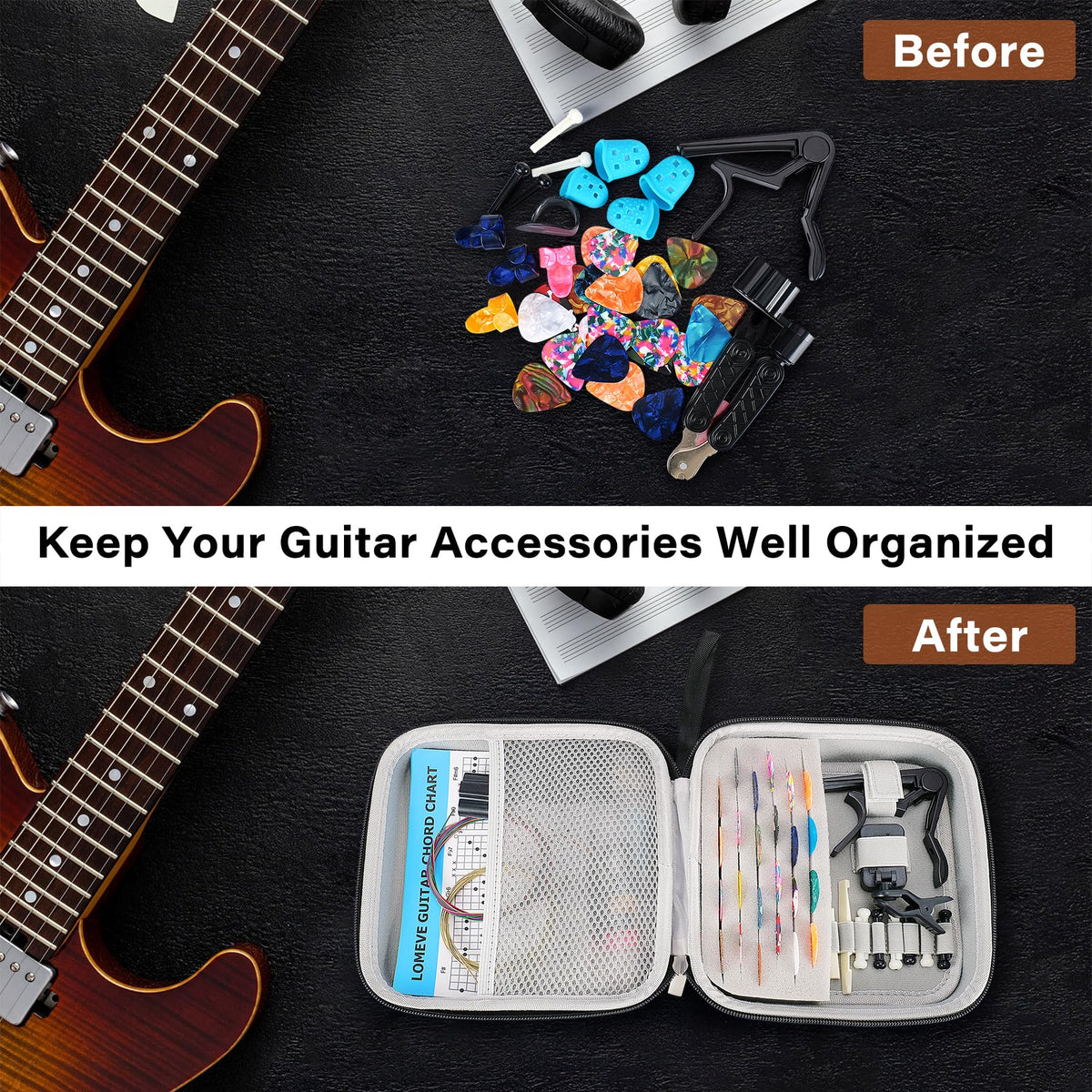 85PCS Guitar Accessories Kit Z71960