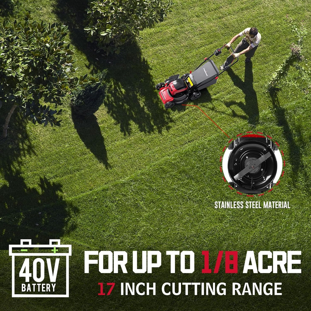 Electric Cordless Lawn Mower 17" 40V E58142